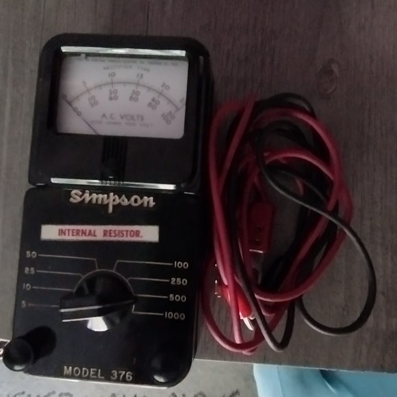 Vintage Simpson Internal Resistor Model 376 - Picture 10 of 12